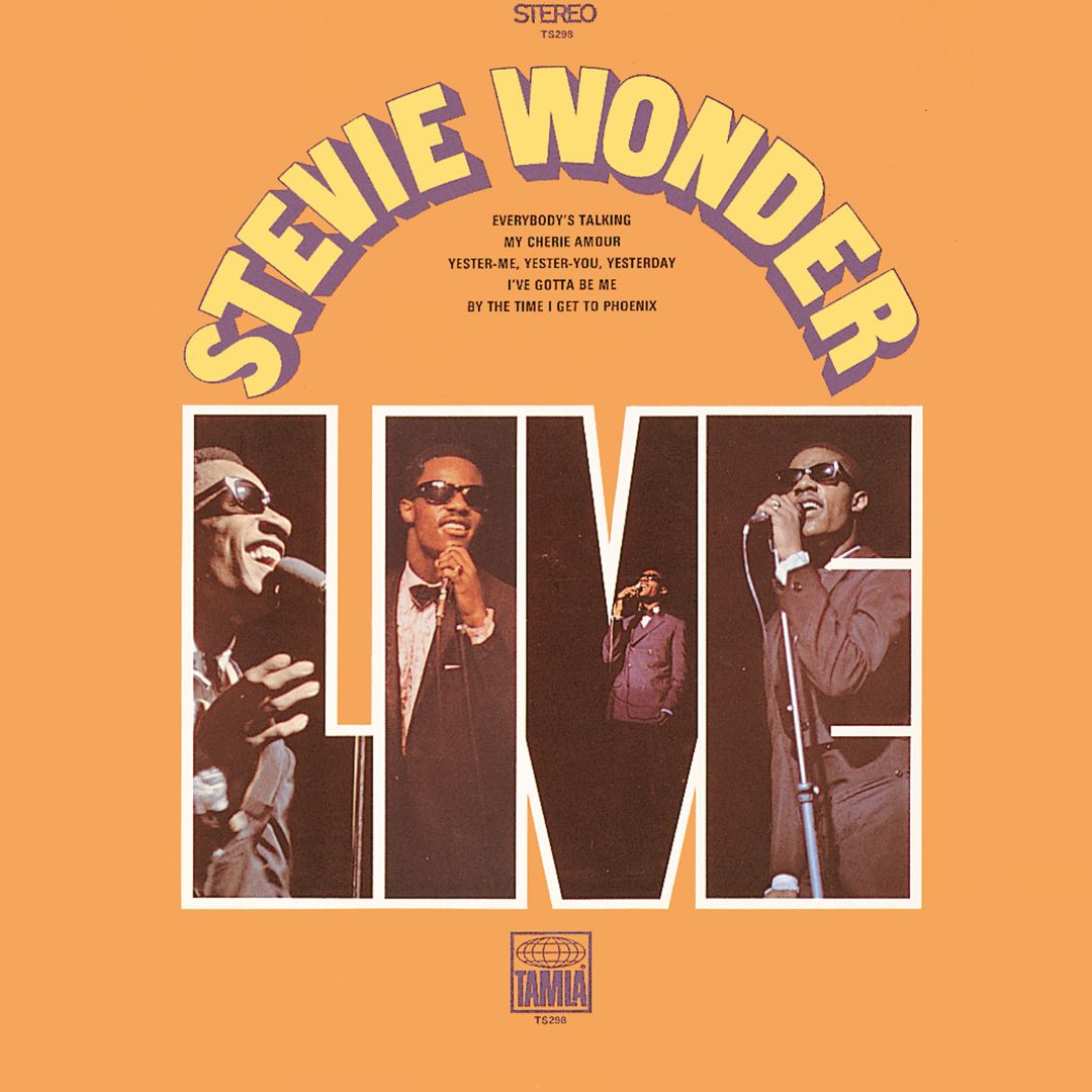 Stevie Wonder Live - Album Cover